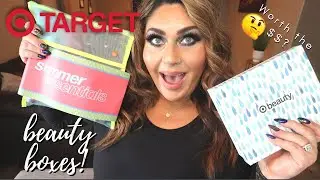 TARGET BEAUTY BOXES?? - TWO BOXES- ARE THEY WORTH THE MONEY? 🤭 - Budget Beauty