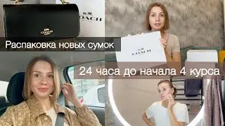 Влог: Обзор сумок COACH || Последний день лета