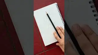 How to Draw a Perfect Circle ✨ #youtubeshorts #trendingshorts #art