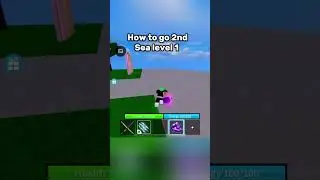 How To Go 2nd Sea at Level 1 #roblox #bloxfruits