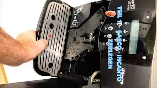 Teil 1 Reparatur Kaffeevollautomat Saeco Incanto de Luxe in zwei Teilen. 1 Zerlegen / 2 Zusammenbau