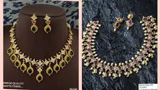 Latest Necklace jewelry collection 2026/Trendy beautiful jewelry seats for girls 