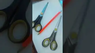 drawing a super realistic scissors
