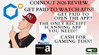 CoinOut Review 2026 - Get Paid to Watch Videos, Opening the App, Gaming, Receipts & More!