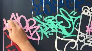 KSER using a Krink K-60 Paint Marker
