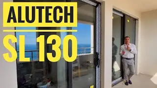 Alutech SL130 - панорамные раздвижные конструкции и их особенности.