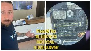 iPhone 6S Plus приходит БЕЗ КАСАНИЯ после предыдущей попытки ремонта &mdash; Давайте займемся чем-нибудь старомодным :)