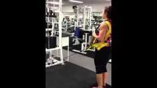 Drop lunges and leg extension with Janet Kane
