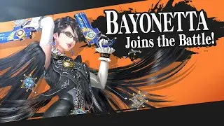 Super Smash Bros. for Wii U - Showing Bayonetta and Umbra Clock Tower stage