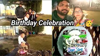 ପତିଦେବ୍ ଙ୍କ ଜନ୍ମଦିନ ପାଇଁ  ଆମେ ସମସ୍ତେ ରେଷ୍ଟୁରାଣ୍ଟ ଆସିଛୁ 🥳🎉🎂😘 || family time || 