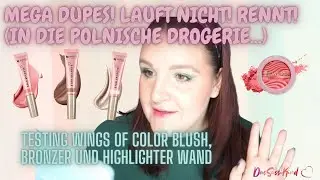 Krasse Dupes! Lauft nicht, rennt! (in die polnische Drogerie!) Testing AA Wings of Color Wands