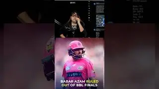 Babar Azam Ruled Out BBL 😂 #comedy #babarazam #shortsfeed #funny #abcricinfo