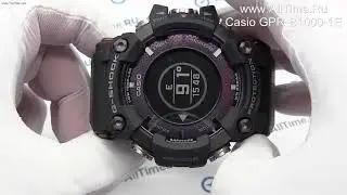 Обзор японских наручных часов Casio G-SHOCK Rangeman GPR-B1000-1E