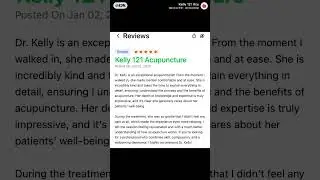 #patientfeedback#acupuncture#DrKelly