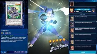 Junk Warrior Summoning Animation in Yu-Gi-Oh! Duel Links