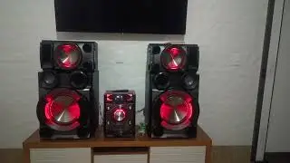 SOM MINI SISTEM LG CM 9530, uma máquina de graves...  #Som #Mini system # LG # muito grave...