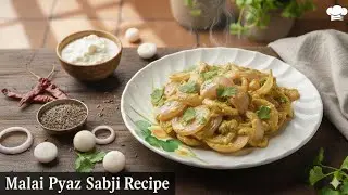 Malai Pyaj ki Sabji 🧅Easy Recipe #recipe #indtantrecipe #tastyfood #sabji @UnfancyKitchen 