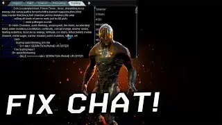 Warframe - Chat Broken / Not Connected FIXED!
