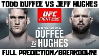 Todd Duffee vs Jeff Hughes Full Fight Prediction and Breakdown - UFC Vancouver Betting Tips