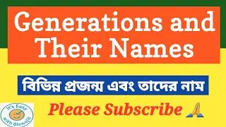 All Generations and Their Names Explained | Silent Generation to Gen Alpha | English Learning Video