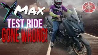 YAMAHA XMAX 300 TEST RIDES GONE WRONG / MALI NA NGA NAG SORRY NA NGA