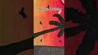 Series 1 &ndash; Painting 4 🎨Last one of the series, learning phase 🤍#art#painting#sketchartist#learning