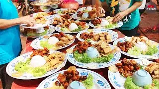Malaysian street food video 2020 (Insight into an amazingly large Chinese private party)