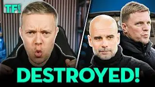 Man City DESTROY Newcastle 3-1!