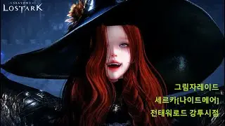 로스트아크 그림자레이트 세르카 나이트메어난이도 투력4600 전태워로드 첫주 클리어