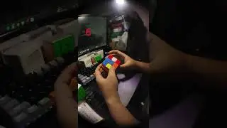 SLO MO SOLVES WITH @GANCUBEOFFICIAL  gan 16 maglev #cube #speedcubing #gancube #fyp #shorts