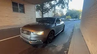 AUDI S5 SUPERCHARGED RUNS FROM PHILLY COPS🚓 CRAZY Flybys & Launches from the German Hellcat 👺 WHINES