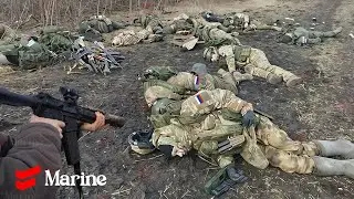 Украинские силы специальных операций устроили жестокую засаду на российских солдат в заснеженном ...