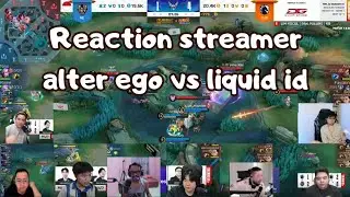 Reaction streamer AE VS LIQUID ID MATCH 1 #mpl #alterego #liquidid