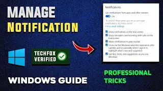 How to Manage Notifications in Windows - Full Guide