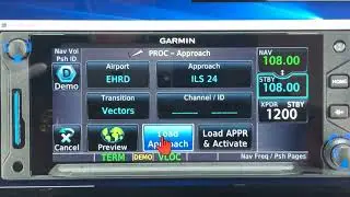 1 GTN 650 auto-load ILS freq