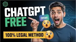 ChatGPT-5 Pro FREE Access (2025&ndash;2026)  Official & Legal Method | best free ai tools | ai