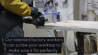 How do we make stone fit when walls aren't straight?