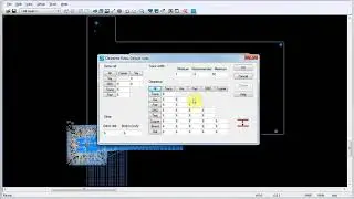 Setting default clearance rules in PADS Layout