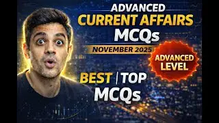 November 2025 Current Affairs | IMP MCQs for SSC, UPSC, PSC, JKSSB & All Competitive Exams (P-1)
