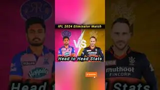 Head to Head Comprision Between RR vs RCB #shorts #youtubeshorts #shortvideo #shortvideo