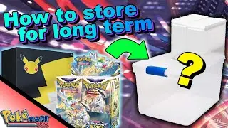 The Best Way To Display And Protect Your Pok&eacute;mon Sealed Collection! (SAVE MONEY!)