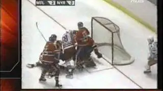 Habs v.s. Rangers playoffs 1986
