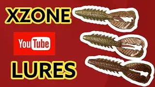 Xzone Lures Adrenaline Craw- Best Soft Plastic #bassfishing #xzonelures #bassfishing
