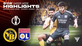 HIGHLIGHTS BSC YOUNG BOYS  - OLYMPIQUE LYON | FC26 CAREER MODE | S1 | PS5 GAMEPLAY