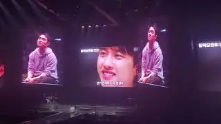 도경수 팬이벤트 영상 리액션 | 마지막에 이상한 말투ㅋㅋ | 241013 도경수 팬콘서트 블룸 더 파이널