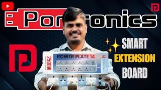 Best Smart Extension Board For Your Daily Use || Portronics Power Plate 14 Unboxing And Full Review⚡
