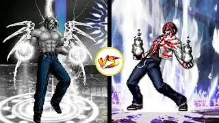 [KOF MUGEN] Бой бронированного Ругала против Блейз Рока