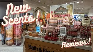 NEW FALL BATH AND BODY WORKS RELEASES! REVIEWS!