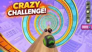 Going Balls Crazy Part 110 - 3D Ball Rolling Gameplay & Speedrun Challenge