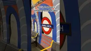 Art on London's Underground: Journey Below the City #shorts #london  #art